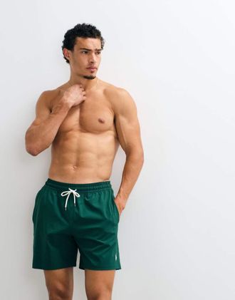 Polo Ralph Lauren Boxer da bagno da viaggio verde bosco