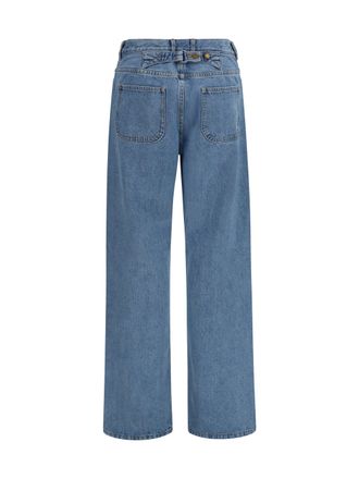 Thom Browne Straight-Leg Selvedge Cotton Jeans - Blue