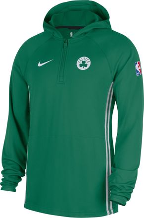 Nike Boston Celtics Zoned Nike Mens Dri-FIT NBA 1/4-Zip Hoodie in Green | HM6481-312