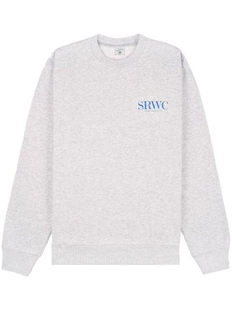 Sporty & Rich Katoenen sweater - Grijs
