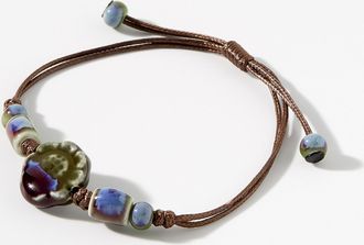 Simons Womens Artistic bead cord bracelet