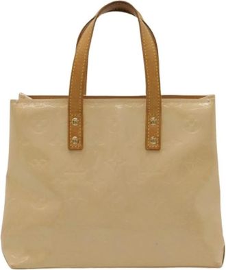 Louis Vuitton Pre-owned Tote Bags, female, Beige, Size: ONE SIZE Pre-owned Monogram Vernis Tote Bag