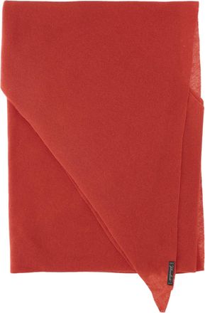 Faliero Sarti Red Adeli Triangular Cashmere Scarf
