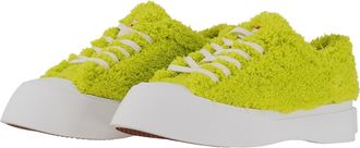 Marni Mens Pablo Low Sponge Sneaker In Light Lime