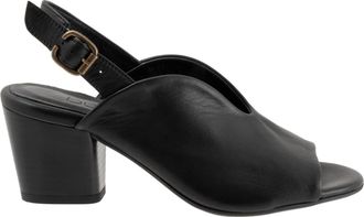 Bueno Womens Clare Heel In Black