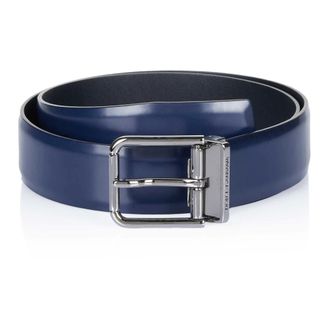 Dolce & Gabbana Riem - Heren - Accessoires - Blauw - Maat: 80 CM