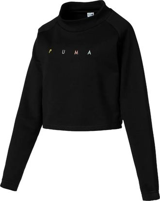 Puma Maglione crop - Nero