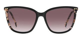 Carolina Herrera HER 0245/S WR7/3X Womens Sunglasses Black Size 55