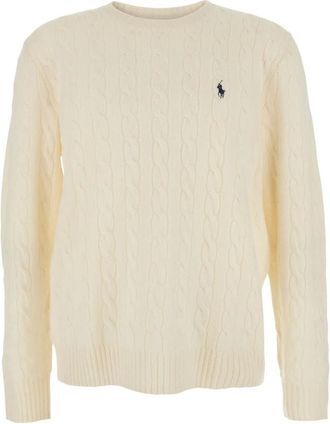 Polo Ralph Lauren Hombre, Jerseys, Blanco, Talla: M