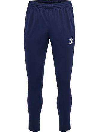 Hummel Trainingshose HUMMEL HMLCORE 2.0 TRAINING PANTS, Damen, Gr. M (48/50), N-Gr, marine, wei&szlig;, Obermaterial: 100% Polyester, weit, unten schmal, Hosen Tra