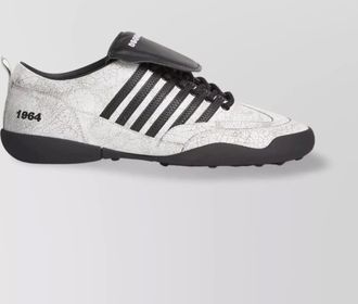 Dsquared2 leather lace-up low-top sneakers