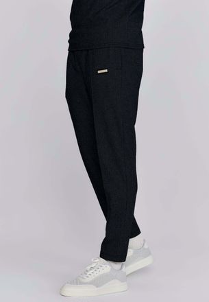 Siksilk Sweatpants SIKSILK Siksilk Jogginghose Smart Jogger, Herren, Gr. XL, N-Gr, schwarz, Obermaterial: 84% Baumwolle CO. 14% Polyester PES. 2% Elasthan EL.