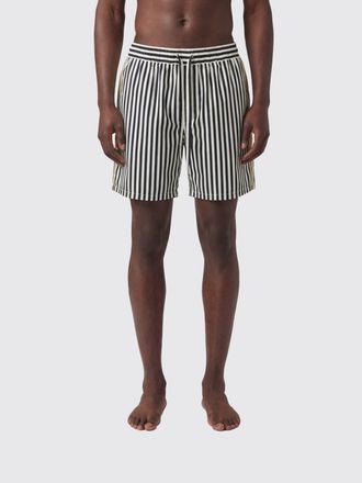 Dolce & Gabbana Pantaloni con coulisse Dolce & Gabbana in cotone e seta a righe