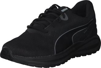 Puma Unisex Twitch Runner PTX Road Running Shoe, Black White, 6.5 UK