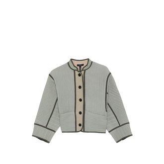 SOEUR Patchouli Button Quilted Jacket