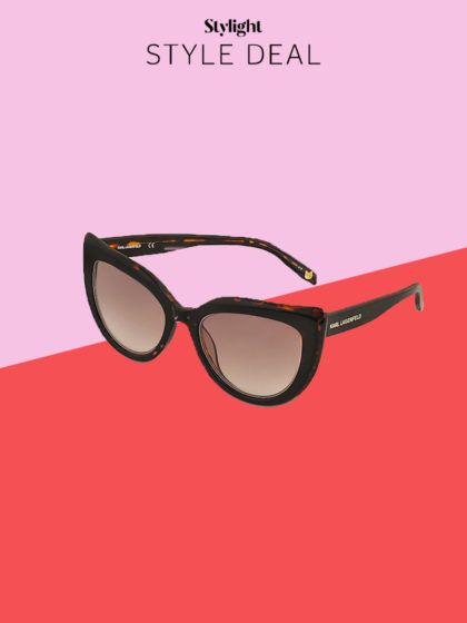 Occhi di gatto con i Karl Lagerfeld in sconto -20%