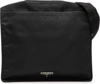 Prada Pre-owned Prada Tessuto Zip Top Crossbody Unisex P3WKX7CYCZP6WFSQ
