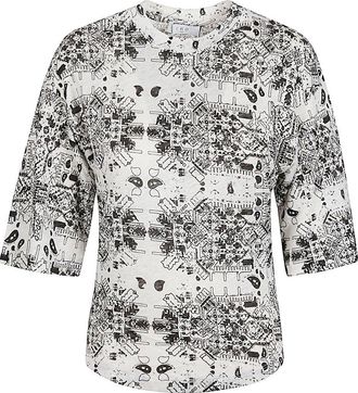 Iro Crewneck Patterned Top