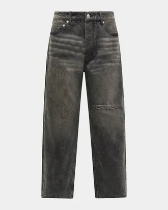 Ksubi Men & apos;s Hazlow Graphite Intruder Straight-Leg Jeans