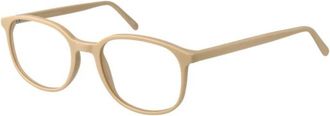 Andy Wolf Stijlvolle Acetaat Optische Frames met Demo Lenzen - unisex - Brillen - Beige - ONE Size - Wol - Accessoires