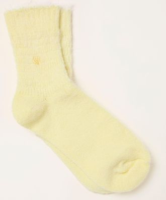 Fat Face FatFace Yellow Super Soft Socks