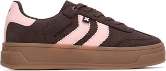 Xti Womens Suede Casual Sneakers By XTI
