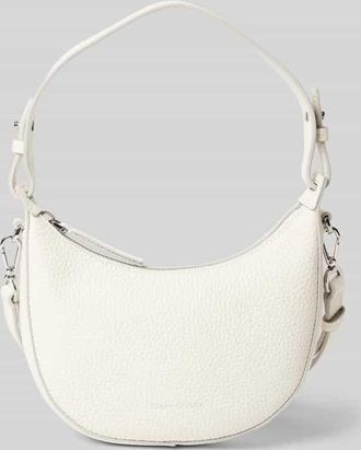 Marc O'Polo Crossbody Bag aus fein genarbtem Rindsleder in Ecru, Gr&ouml;&szlig;e 1