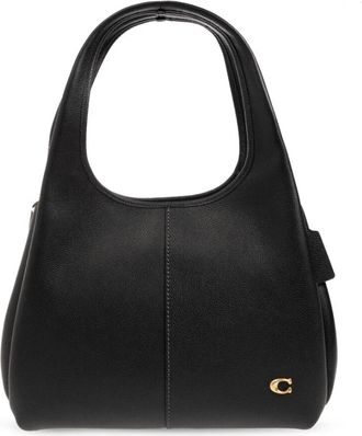 Coach Lana Schoudertas - Dames - Schoudertassen - Zwart - ONE Size - Leer - Tassen
