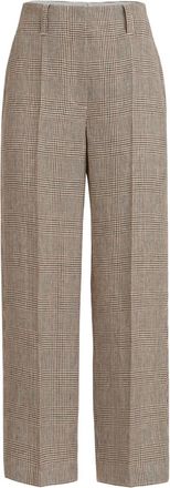 Brunello Cucinelli Geruite broek - Beige