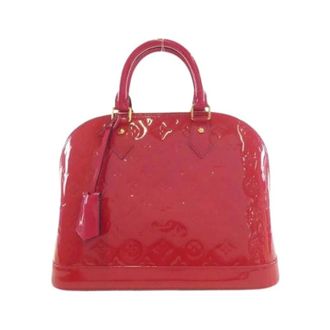Louis Vuitton Pre-owned Handbags, female, Pink, Size: ONE SIZE Pre-owned Alma Vernis Bag
