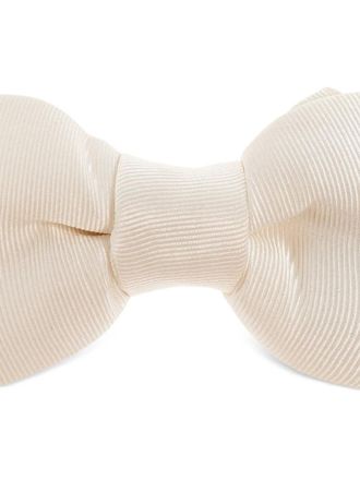 Tom Ford cream bow tie - Neutrals