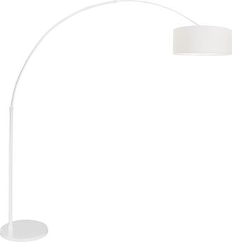 Steinhauer L&aacute;mpara De Pie - Sparkled Light - Blanco - Lino - Steinhauer
