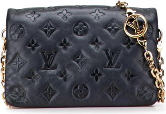 Louis Vuitton Pre-owned Chain Detail Bag - Dames - Vintage Schoudertas - Zwart - ONE Size - Vintage