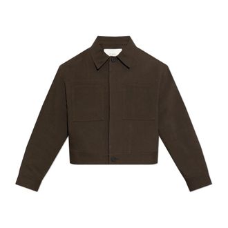 STUDIO NICHOLSON Light Jackets, male, Brown, Size: XL Piper Jacket