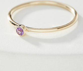 Maya Brenner Designs 14K Yellow Gold Birthstone Ring