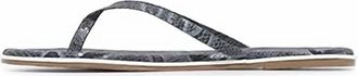 Tkees Womens Studio Exotic Sandal In Moon Snake