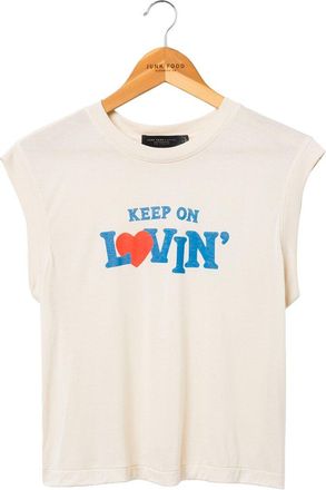 Junk Food Vintage Slim Fit Tissue Tank