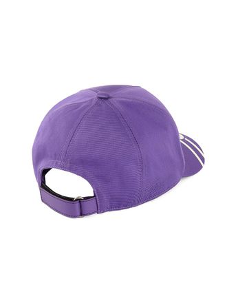 Gucci 6730814HAKR5270 GG Logo Baseball Cap - Purple