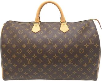 Louis Vuitton Pre-owned Handbags, female, Brown, Size: ONE SIZE Pre-owned Designer Top Handle Bag