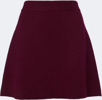 Lisa Yang Clare cashmere miniskirt