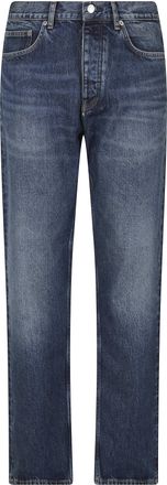 Sunflower Blue Standard Straight-Leg Cotton Jeans