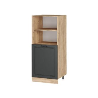 Vicco Armario Para Horno Empotrado R-line, Antracita Casa De Campo, 60 Cm