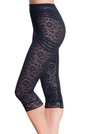 Rago Extra Firm Leg Shaper Leggings in Black at Nordstrom, Size 7X