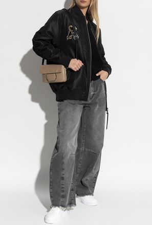 AllSaints Jacket Bettie Bomber Style, Womens, Black