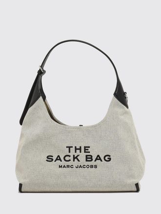 Marc Jacobs Borsa The Sack in canvas con logo ricamato