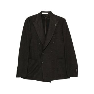 Tagliatore Montecarlo Blazer - Jackets - Hombre - Negro - 2XL