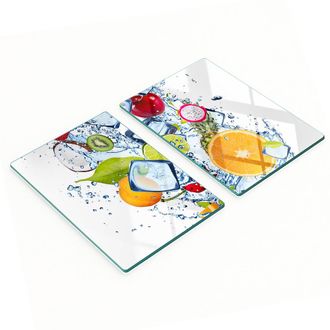 OEM Taglieri Decorativi In Vetro Per Snack, Frutta E Gelato, 2x40x52 Cm