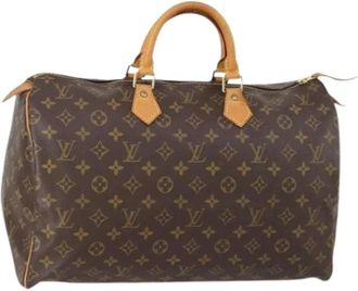 Louis Vuitton Pre-owned Handbags, female, Brown, Size: ONE SIZE Pre-owned Speedy 40 Hand Bag