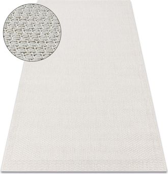 RugsX Tappeto Origi 3737 Crema - Telaio Cordoncino In Sisal A Tessitura Piatta Beige 194x290 Cm