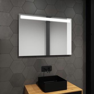 Aurlane Specchio Bagno led Self-illuminante High Line 80x60cm